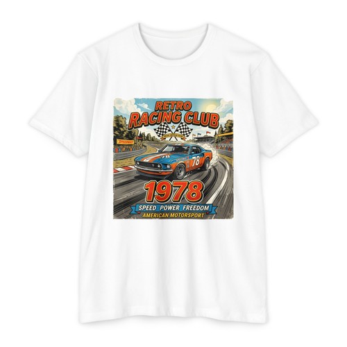 Retro racing club 1978 shirt - retro,