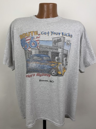 Vintage route shirt - 66, mens