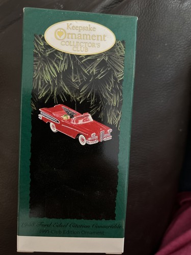 Hallmark 1958 ford edsel - 1958,