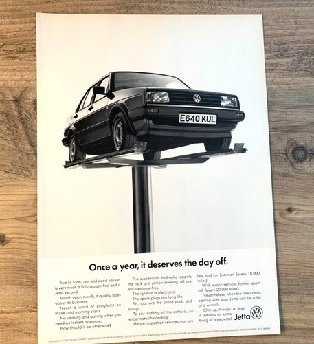 Jetta 1980s frameable - 1980s,