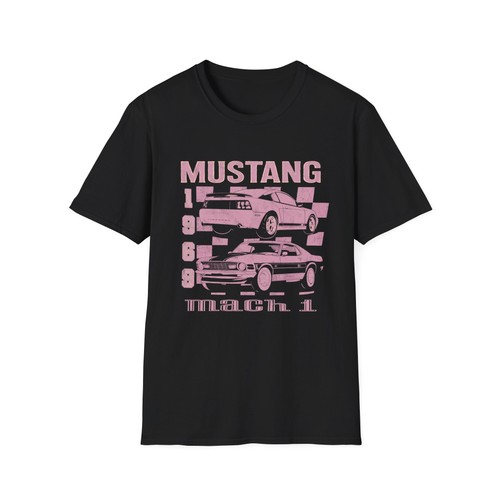 Pink mustang mach shirt - t,