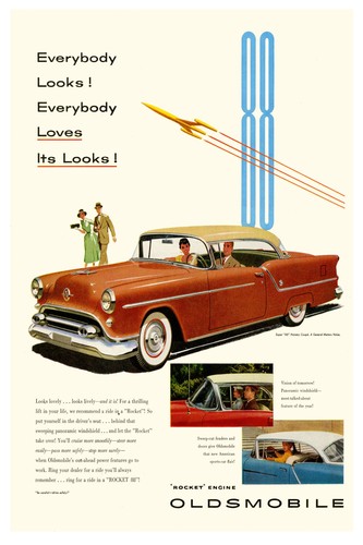 Oldsmobile rocket 88 - rocket,
