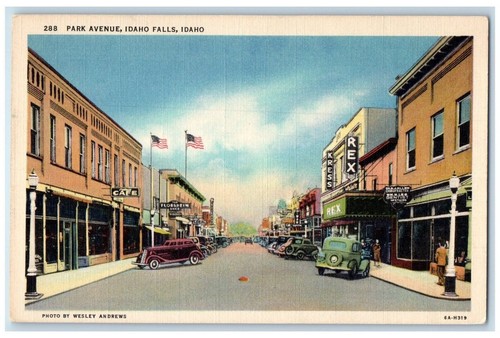 Idaho falls postcard - idaho,