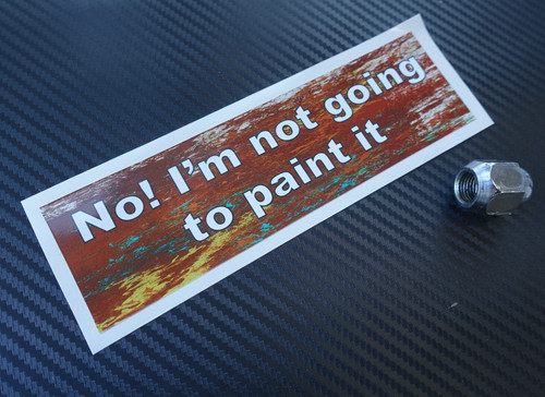 Not going to paint it - no,