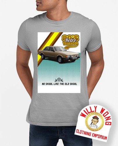 80s retro granada car shirt - 80s,