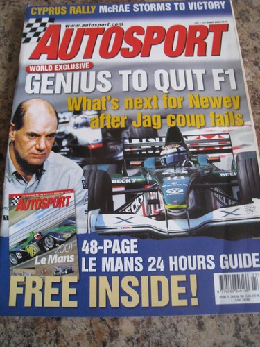 Autosport jun 2001 - 2001, genius