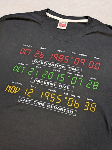 Back the future - future, shirt