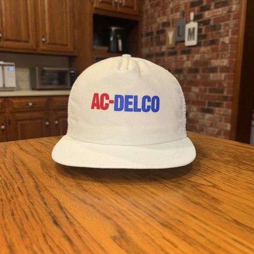Vintage delco mesh trucker - vintage,