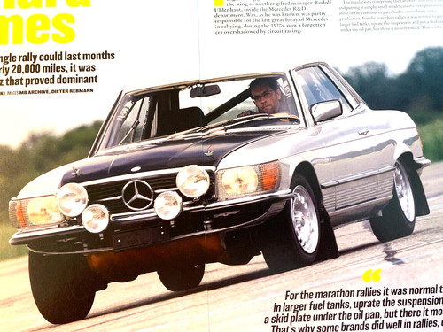 Mercedes 450slc slc rally car - mercedes,