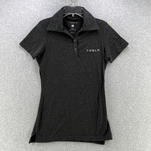 Tesla womens polo medium - tesla, m