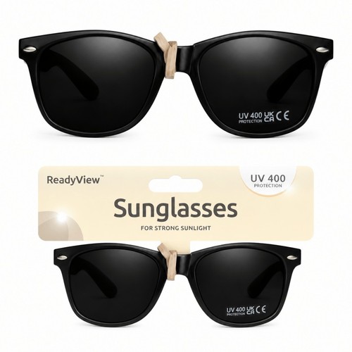 Men black frame uv400 - frame,
