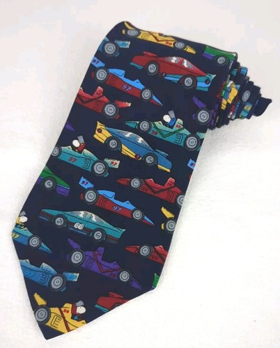 Vintage men silk tie - silk,