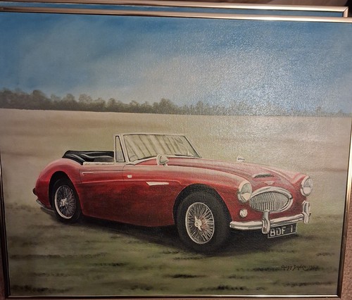 Vintage painting andy danks - painting, by