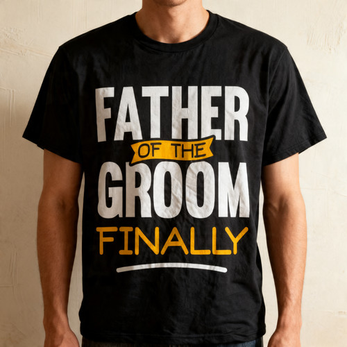 Father the groom finally - groom,