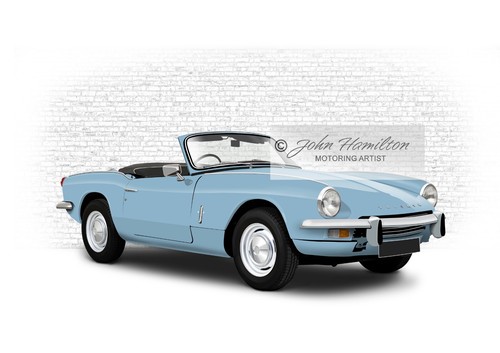 Personalised triumph spitfire - personalised,