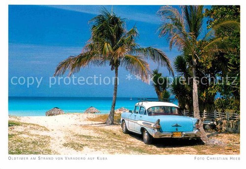 Cars vintage beach varadero - cars,