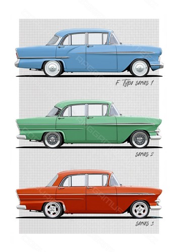 Vauxhall victor type print - f,