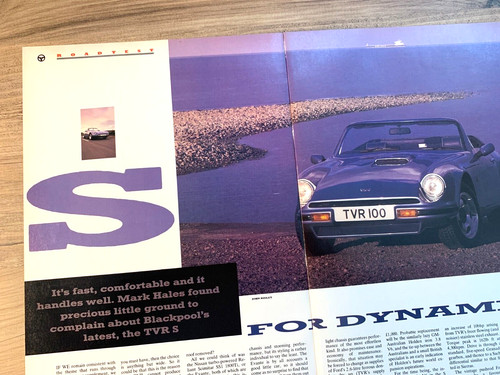 Tvr frameable collectible - s,