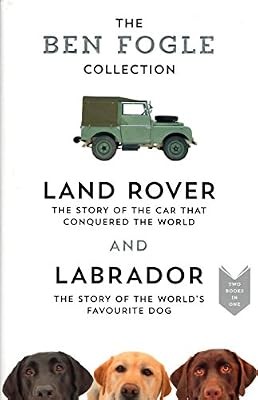 Land rover and labrador - rover, two