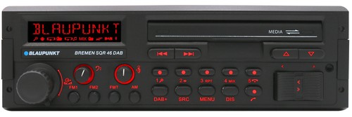 Vintage car stereo - car, dab+