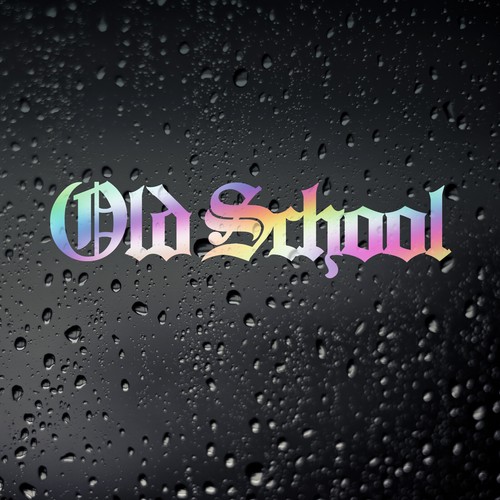 Old school chrome oil - school, slick