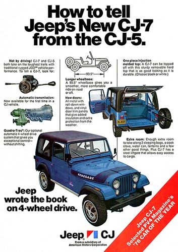 1976 new jeep - 1976,