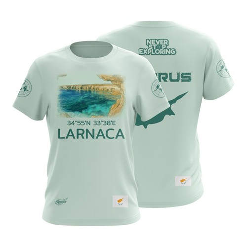 Larnaca cyprus vintage graphic - cyprus,