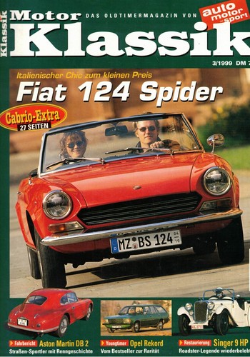 Vintage magazine motor classic - vintage,