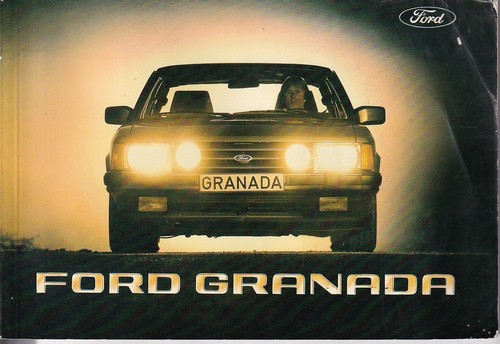 Ford granada 1982 1983 owners - ford,