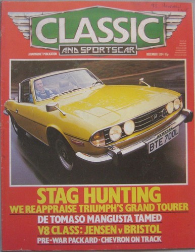 Classic and sportscar - sportscar, 12/1984