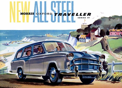 1957 morris oxford - morris, traveller