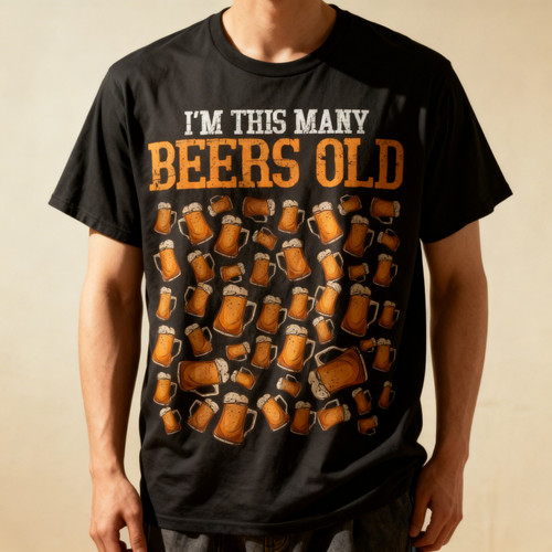 Funny year old beer - 50,