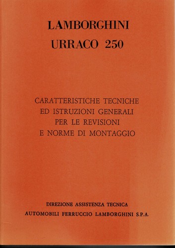 Lamborghini urraco 250 - lamborghini,