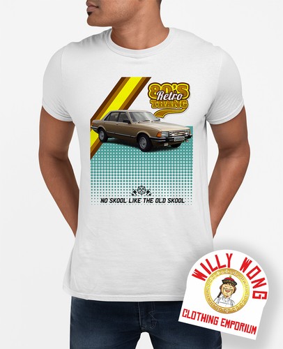 80s retro granada car shirt - retro, t-shirt