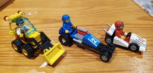Three vintage lego - town, sets