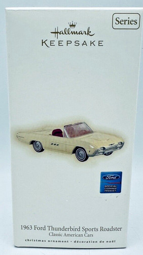 Hallmark 1963 ford thunderbird - hallmark,