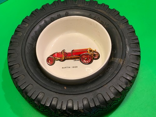 Classic car ashtray - , red
