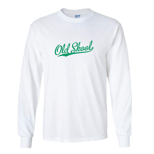 Old skool script tail - tail, shirt