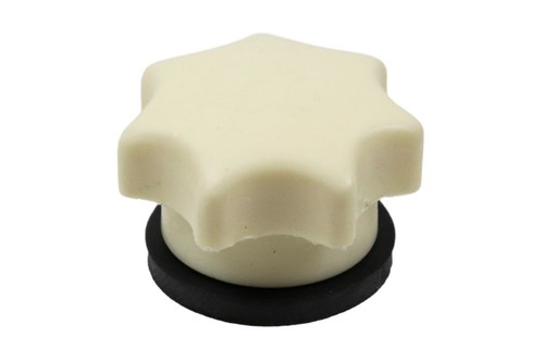 Star handle nut - , (cream/closed)
