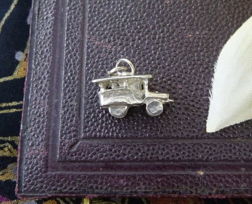 Vintage sterling silver car - sterling,