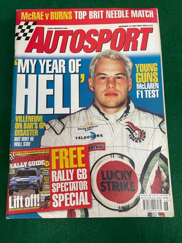 Autosport nov 1999 - nov, villeneuve