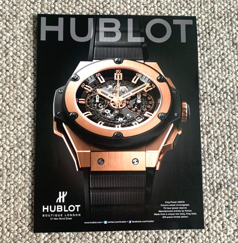Hublot king power unico - king,