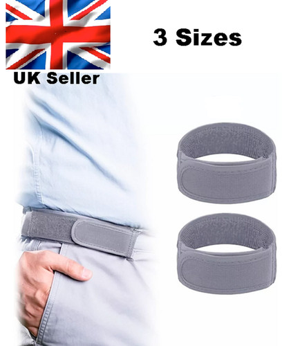 Grey unisex buckleless belt - buckleless,