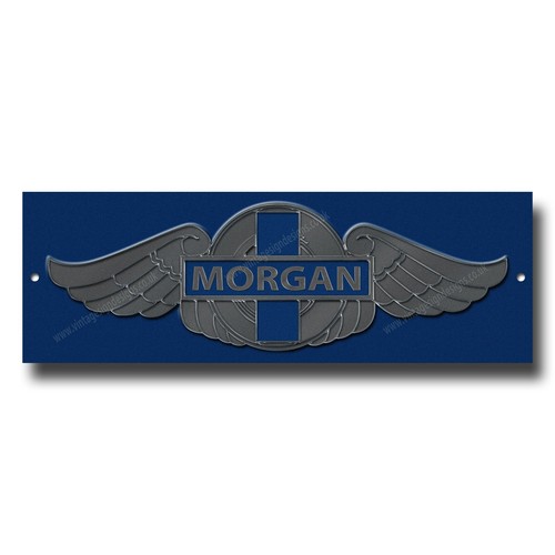 Morgan metal garage sign - metal,