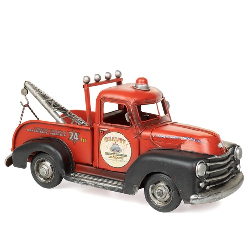 Tin decorative car tow - tin, vehicle
