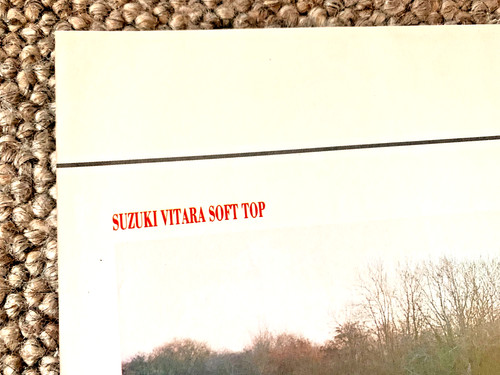 Suzuki vitara soft - suzuki,
