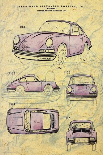 Porsche patent diagram - porsche,