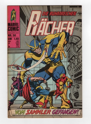 1968 marvel avengers - 1968, #51