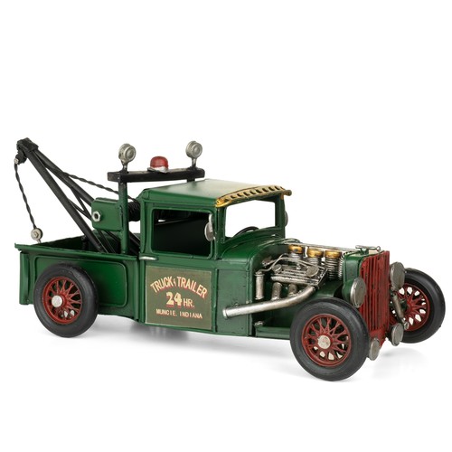 Tin decorative car - tin, tow