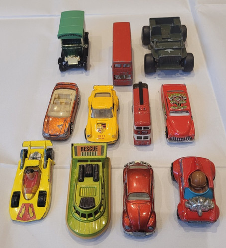 Vintage toy car collection - vintage,